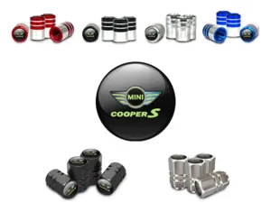 Mini Cooper FelgenVentil Schaftkappe für Motorrad Stabil X